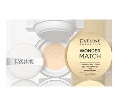 Eveline Cosmetics Wonder Match puder utrwalający z ametystowym pyłkiem (6 g)