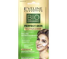 Eveline Bio Organic Perfect Skin wygładzający peeling drobnoziarnisty do twarzy (8 ml)