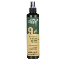 Every Green 9 Eco Hairspray No Gas Strong Hold ekologiczny lakier do włosów mocno utrwalający fryzurę (300 ml)