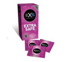 EXS Extra Safe Condoms pogrubiane prezerwatywy (12 szt.)