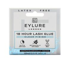 Eylure 18 Hour Lash Glue bezbarwny klej do rzęs bez lateksu Clear Finish (4.5 ml)