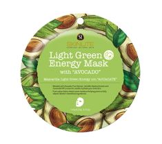 Skinlite Light Green Energy Mask – nawilżająco-liftingująca maska w płachcie z ekstraktem z awokado (20 g)