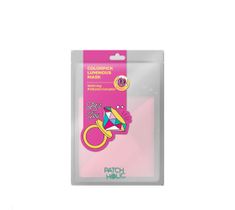 Patch Holic – Różowa rozświetlająca maska w płachcie Colorpick Luminous Mask (20 ml)