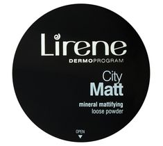 Lirene City Matt mineralny matujący puder sypki 01 transparentny Mineral Mattifying Loose Powder (7 g)