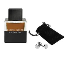 Lalique – Encre Noir A L'Extreme Pour Homme zestaw woda perfumowana spray 50ml + spinki do mankietów (1 szt.)