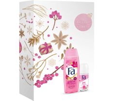 Fa Magic Oil Pink Jasmine / Pink Passion zestaw żel pod prysznic (250 ml) + antyperspirant w kulce (50 ml)