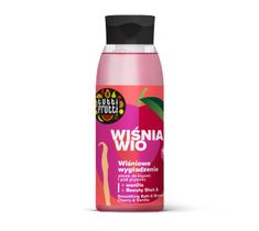 Tutti Frutti wygładzający olejek do kąpieli i pod prysznic Wiśnia i Wanilia + Beauty Shot A (400 ml)