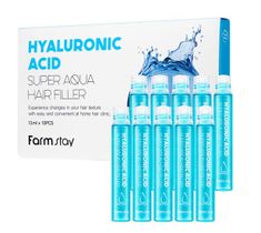 FarmStay Hyaluronic Acid Super Aqua Hair Filler nawilżające ampułki do włosów 10x13ml