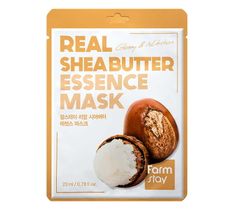 FarmStay Real Shea Butter Essence Mask odżywcza maseczka w płachcie z masłem shea (23 ml)