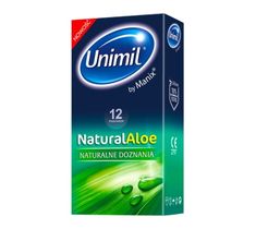 Unimil – Natural Aloe lateksowe prezerwatywy (12 szt.)