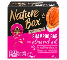 Nature Box Shampoo Bar – szampon do włosów w kostce Almond Oil (85 g)