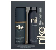 Nike – Zestaw prezentowy The Perfume for man dezodorant w szkle 75ml+dezodorant spray 200ml (1 szt.)