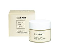 Feedskin Simple Face Cream okluzyjny krem do twarzy (50 ml)