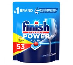 Finish Power All in 1 tabletki do zmywarki Lemon 53szt