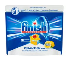 Finish Quantum Max kapsułki do zmywarki 10 sztuk cytrynowe