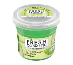 Fitokosmetik Fresh Cosmetic + Prebiotics Hydrating Cucumber-Aloe Face Mask nawilżająca maska do twarzy z ogórkiem i aloesem (50 ml)
