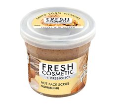 Fitokosmetik  Fresh Cosmetic + Prebiotics Nourishing Nut Face Scrub odżywczo-regenerujący orzechowy peeling do twarzy (50 ml)