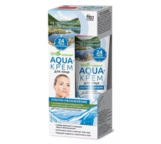 Fitokosmetik Aqua krem do twarzy ultra nawilżenie cera sucha i wrażliwa Aloes i Proteiny Jedwabiu (45 ml)