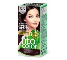 Fitokosmetik Fitocolor farba krem do włosów nr 3.3 gorzka czekolada (80 ml)