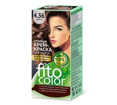 Fitokosmetik Fitocolor farba krem do włosów nr 4.36 mokka (80 ml)