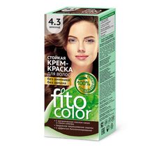 Fitokosmetik Fitocolor farba krem do włosów nr 4.3 czekolada( 80 ml)