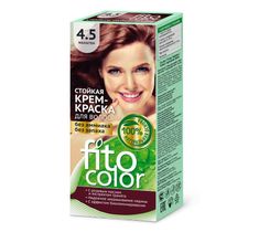 Fitokosmetik Fitocolor farba - krem do włosów nr 4.5 mahoń (80 ml)