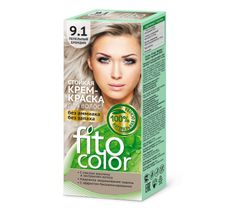 Fitokosmetik Fitocolor farba - krem do włosów nr 9.1 blond popielaty 80 ml