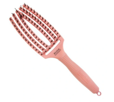Olivia Garden Finger Brush szczotka do włosów i masażu skóry głowy Bloom Brzoskwiniowa