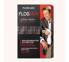 Floslek FlosMen krem do cery wrażliwej przeciwzmarszczkowy regeneracyjny dla mężczyzn 50 ml