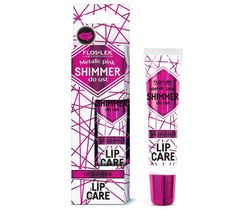 Floslek Lip Care Metalic Pink Shimmer błyszczyk do ust 10 g