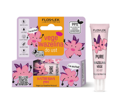 Floslek Lip Care Vege Wazelina do ust Pure - naturalna (10 g)