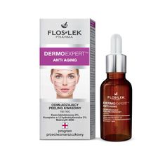 Floslek Pharma Dermo Expert Anti Aging Peeling kwasowy odmładzający na noc do twarzy 30 ml