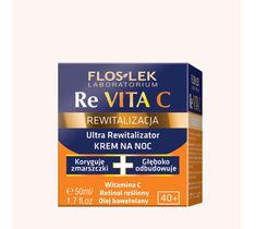 Floslek ReVita C Ultra Regenerator krem do twarzy 45+ regeneracyjny na noc 50 ml