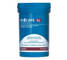 Formeds Bicaps Witamina B3 suplement diety 60 kapsułek