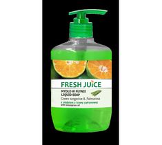 Fresh Juice kremowe mydło w płynie Green Tangerine & Palmarosa z olejkiem z trawy cytrynowej 460 ml