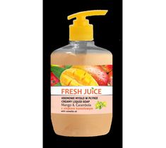 Fresh Juice kremowe mydło w płynie Mango & Carambola z olejkiem kameliowym 460 ml
