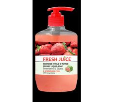 Fresh Juice kremowe mydło w płynie Strawberry & Guava z proteinami ryżu 460 ml