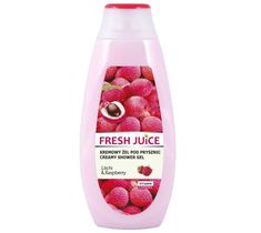 Fresh Juice Kremowy Żel pod prysznic Litchi & Raspberry  400ml