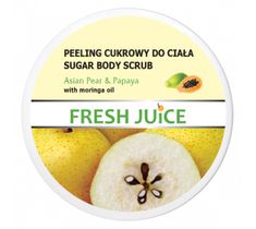 Fresh Juice – Peeling cukrowy do ciała Asian Pear & Papaya (225 ml)
