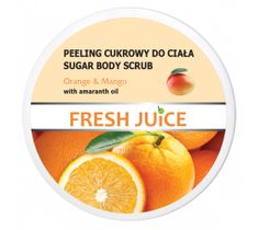 Fresh Juice peeling cukrowy do ciała Orange & Mango (225 ml)