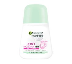 Garnier Mineral 6-in-1 Protection Cotton Fresh antyperspirant w kulce (50 ml)