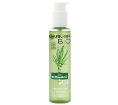 Garnier BIO Żel do mycia twarzy detoksykujący Fresh Lemongrass (150 ml)