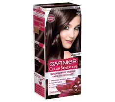 Garnier Color Sensation farba do włosów nr  4.0 Głęboki Brąz