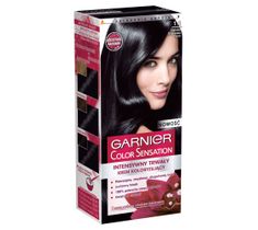 Garnier Color Sensation farba do włosów nr 1.0 Głęboka Onyksowa Czerń
