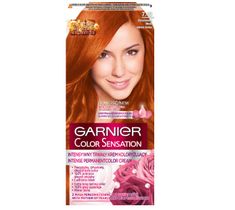 Garnier Color Sensation farba do włosów 7.40 Bursztynowa Miedź