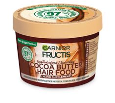 Garnier Fructis Cocoa Butter Hair Food wygładzająca maska do włosów puszących się i niesfornych 400ml