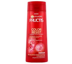 Garnier Fructis Color Resist szampon wzmacniający do włosów farbowanych i z pasemkami (250 ml)