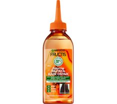 Garnier Fructis Hair Drink Papaya błyskawiczna odżywka lamellarna w płynie do włosów zniszczonych 200ml
