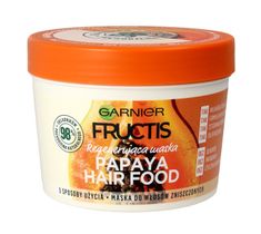Garnier Fructis Papaja Hair Food regenerująca maska do włosów zniszczonych (390 ml)