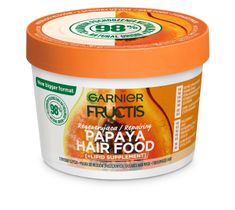 Garnier Fructis Papaya Hair Food regenerująca maska do włosów zniszczonych 400ml